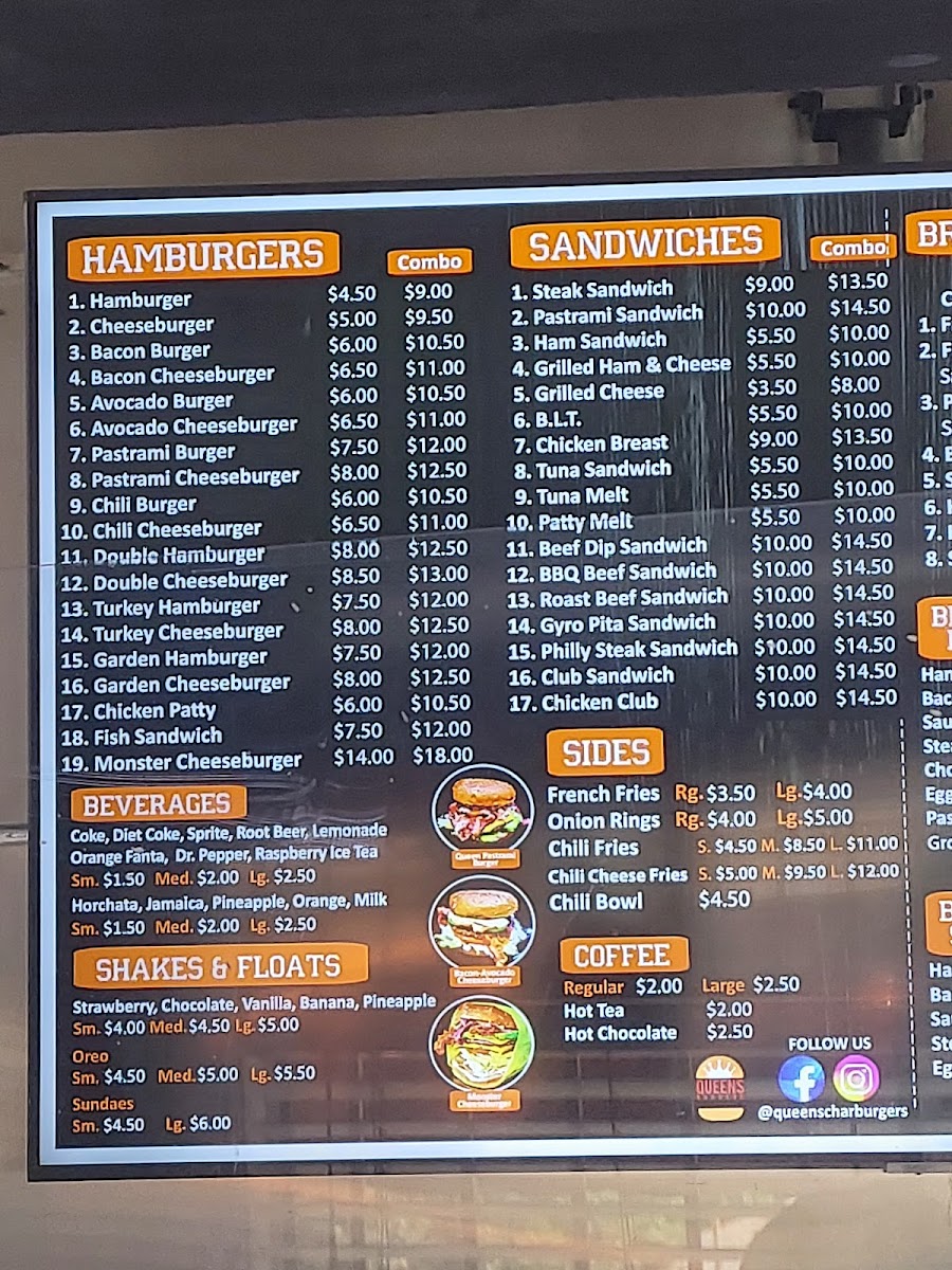 Queens Burgers - Pacoima Menu - Image 3