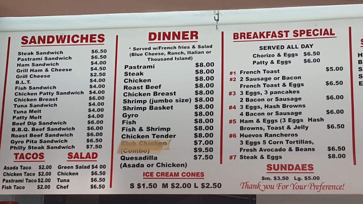 Queens Burgers - Pacoima Menu - Image 6